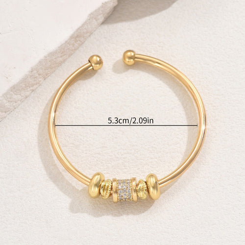 Minimalist Korean Style Women Bangle with Unique Design