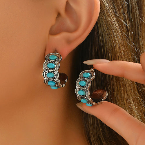 2026 New Geometric Retro Earrings for Women - Unique Ear Cuff