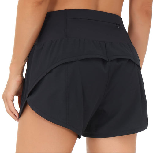 High Waisted Women's Athletic Running Shorts for Yoga