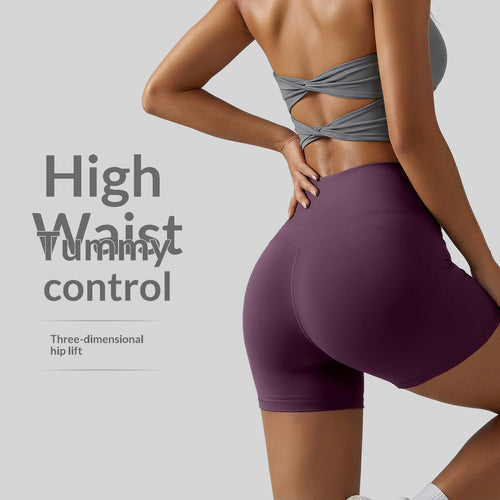 Invisible Back Pocket Athletic Shorts for Women | Slim-Fit Capri Pants