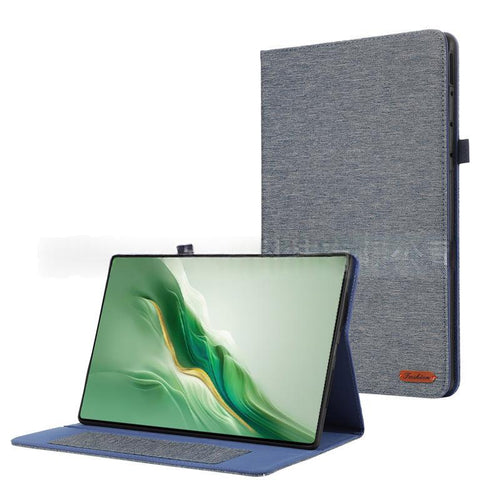 Woven Texture Leather Tablet Case for Stylish Protection