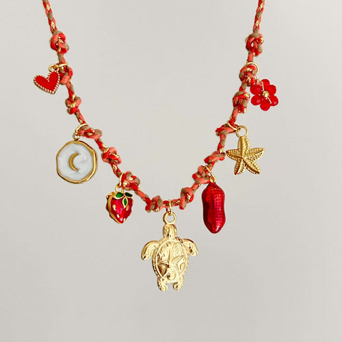 New Summer Shell Starfish and Pearl Necklace for Effortless Style