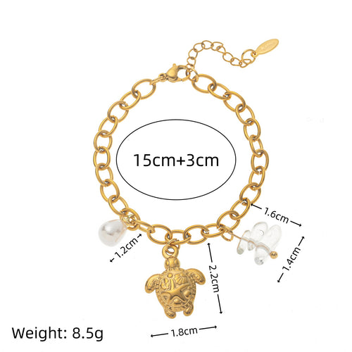 Handmade Colorful Braided Rope Titanium Steel Bracelet for Women