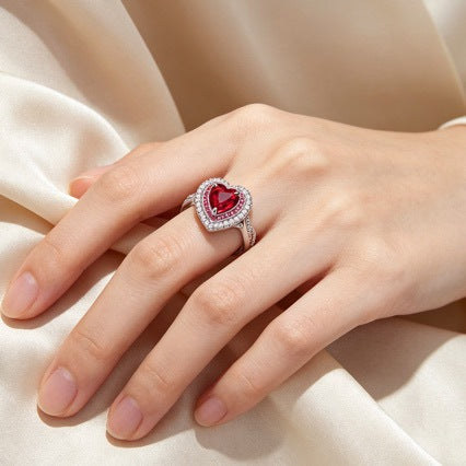Elegant Colored Gemstone Ring for Women - Perfect Accessory