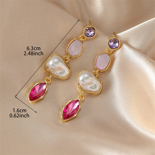 Long Personalized Delicate and Versatile Womens Earrings