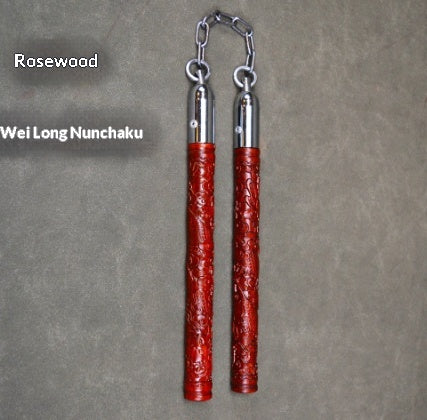 Rosewood Double-ended Massage Roller Stick for Fitness