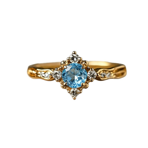 Retro Lily Of The Valley Carved Casual Ring for Women