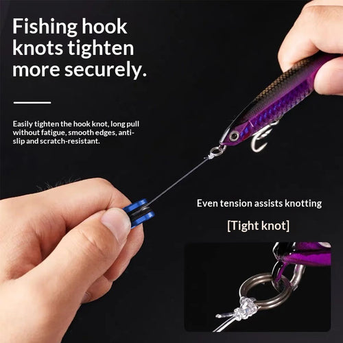 Stainless Steel Fishing Tackle Ring Line Puller - Statement Ring