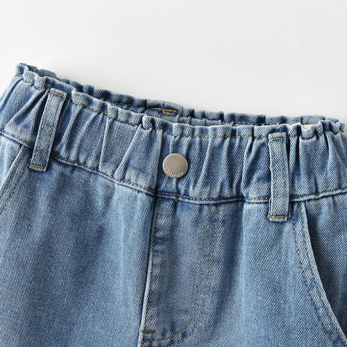 Stylish Western-Style Denim Jeans for Girls - Trendy & Comfy