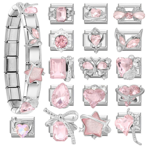 Crystal DIY Italian Modular Bracelet Accessories