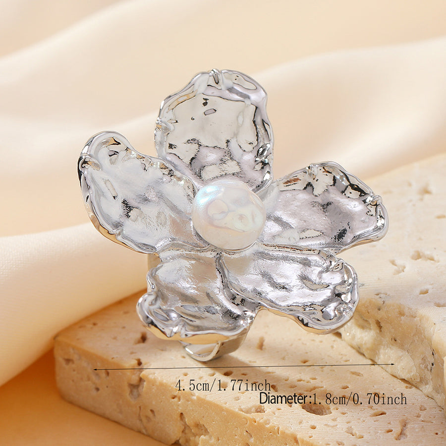 Irregular French-style Personalized Womens Midi Ring