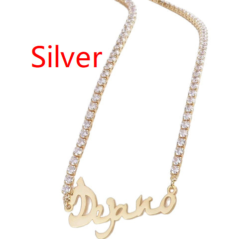 Custom Name Necklace for Women - Personalized Choker Jewelry