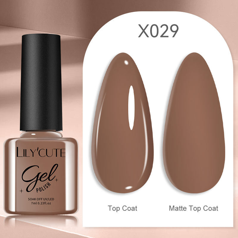 New Full Set of Gel Nail Polish for Women - Two Piece Set