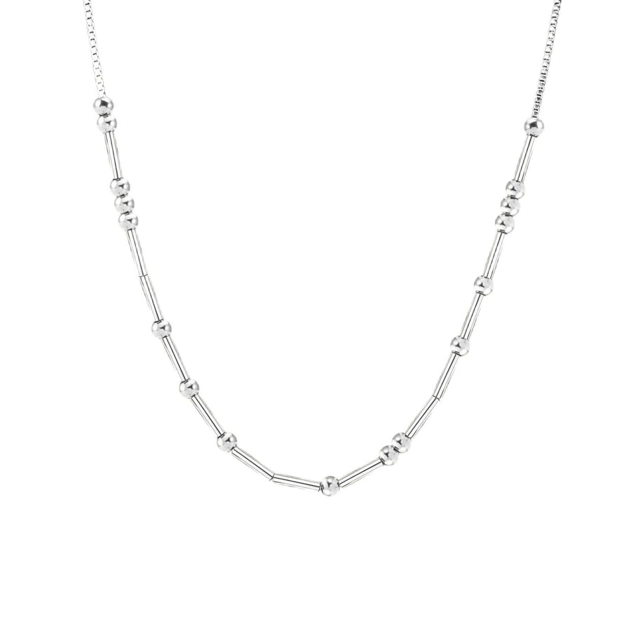 Exquisite Vintage Morse Code Necklace for Layered Looks
