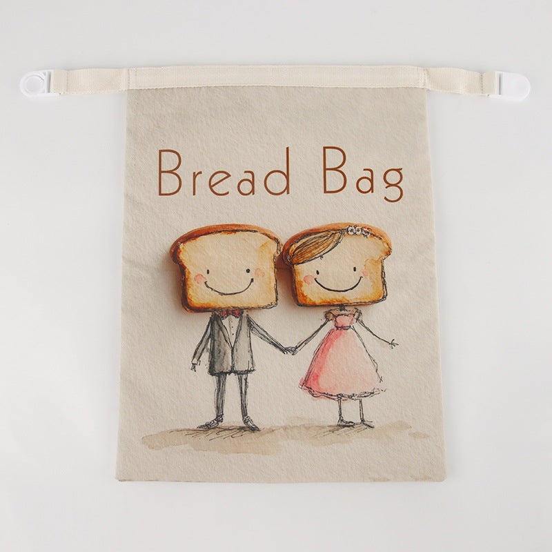 Double-layered Beeswax Bread Bag for Freshness