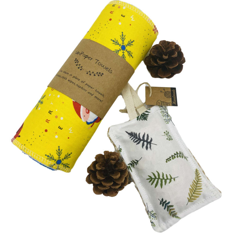 Sustainable Reusable Cotton Cloth Wipes - Eco-Friendly Towels