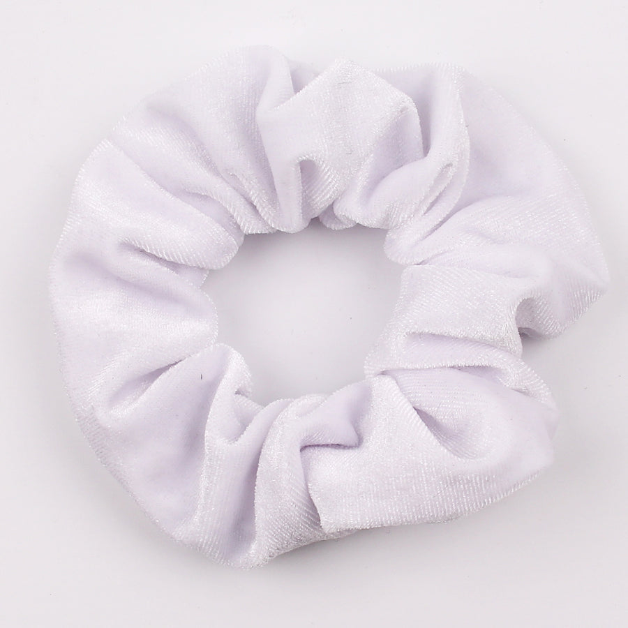 Fashion Velvet Tencel Pocket Wallet Hair Scrunchies