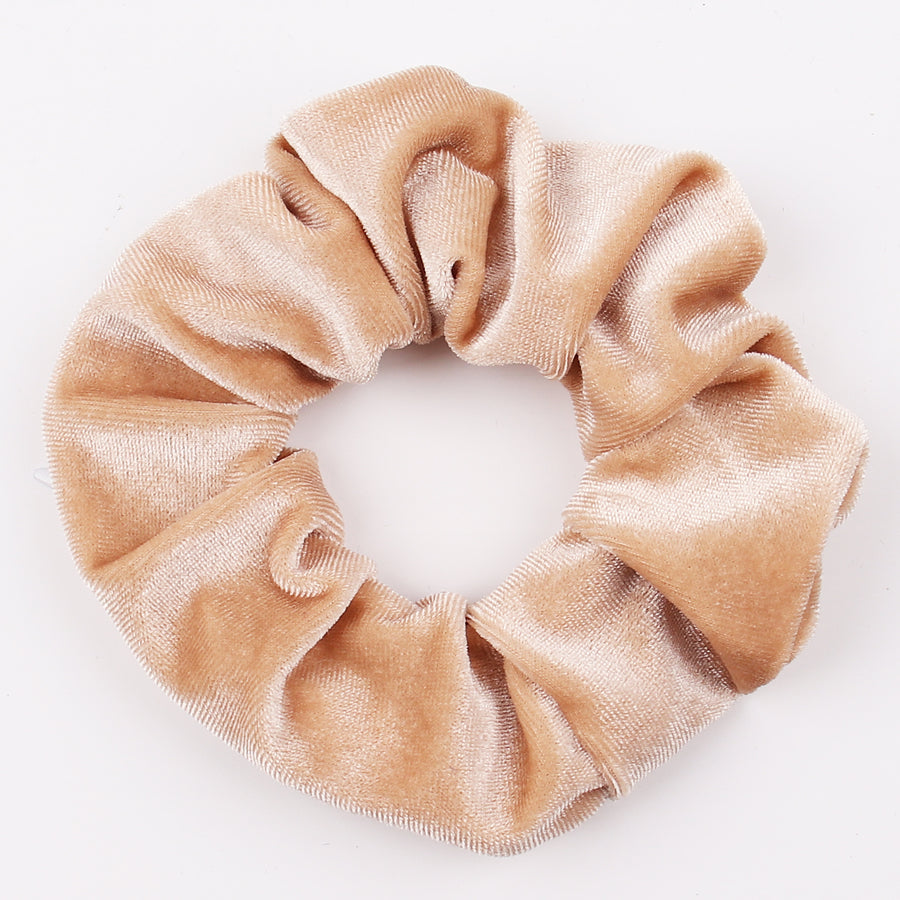 Fashion Velvet Tencel Pocket Wallet Hair Scrunchies