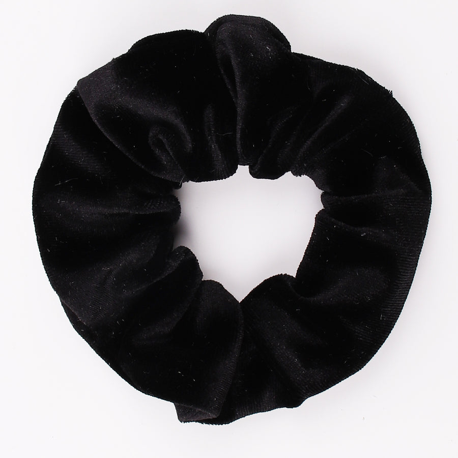 Fashion Velvet Tencel Pocket Wallet Hair Scrunchies