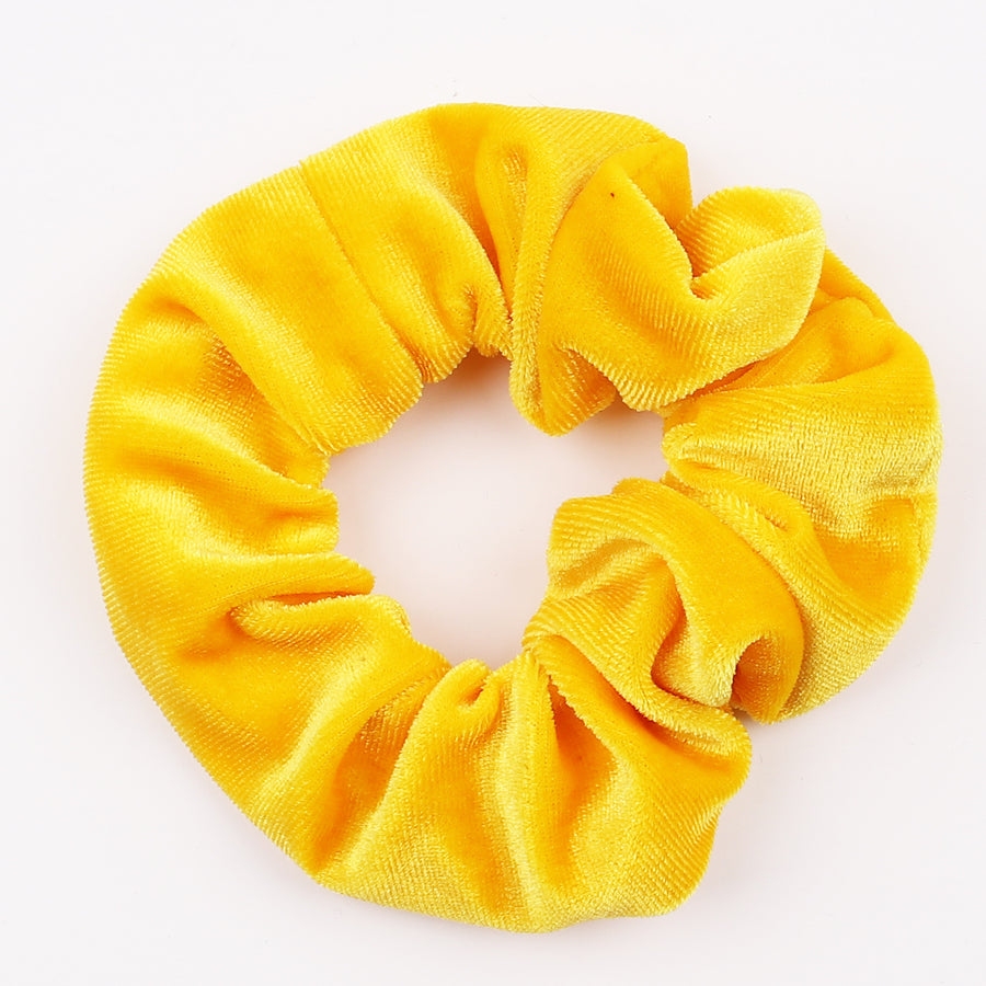 Fashion Velvet Tencel Pocket Wallet Hair Scrunchies