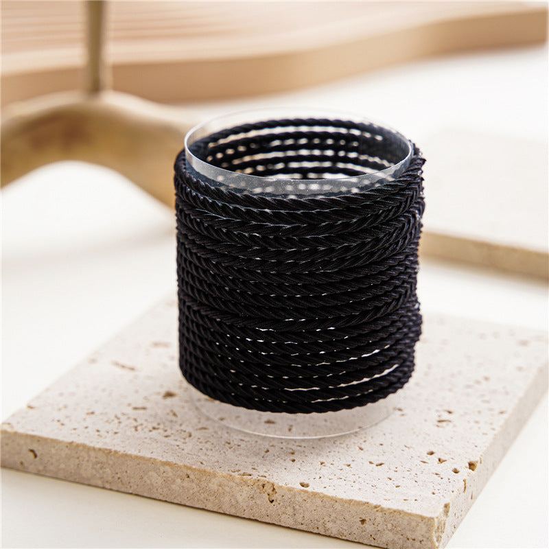 Sustainable Scrunchie: Rubber Band Female Head Towel