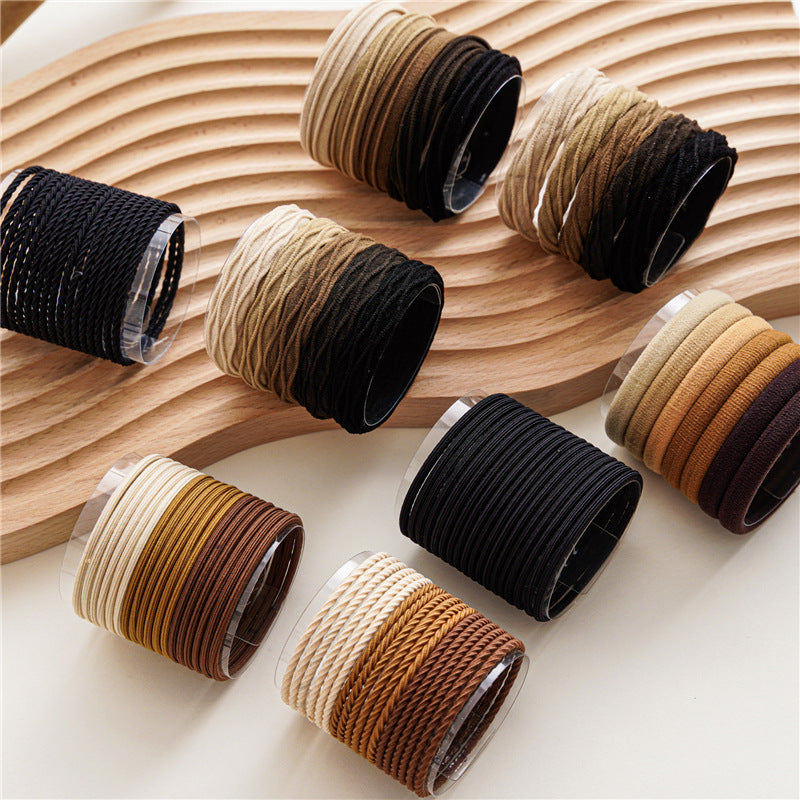 Sustainable Scrunchie: Rubber Band Female Head Towel