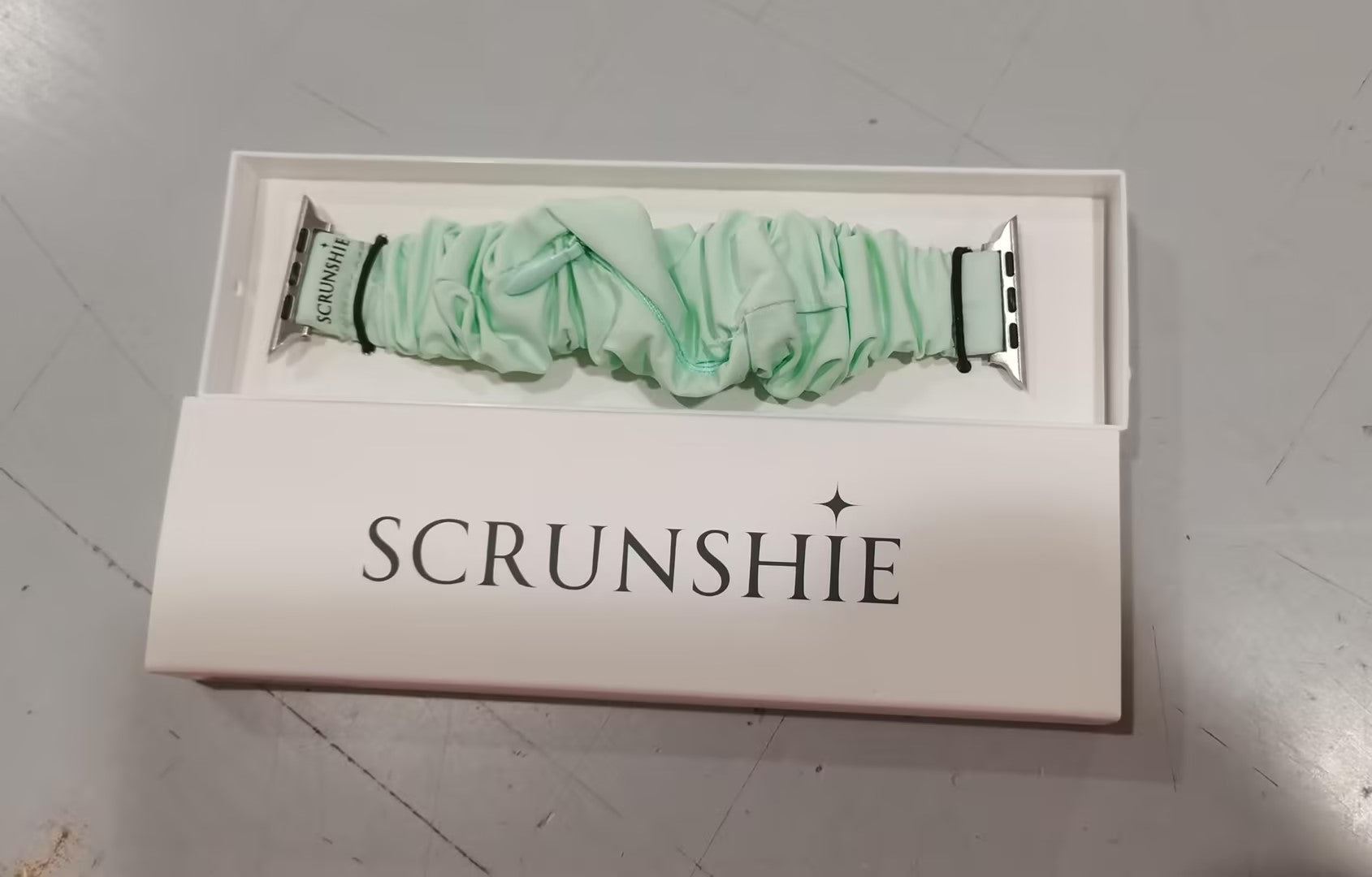 Sustainable Scrunchie Watch with Hidden Zipper Pocket