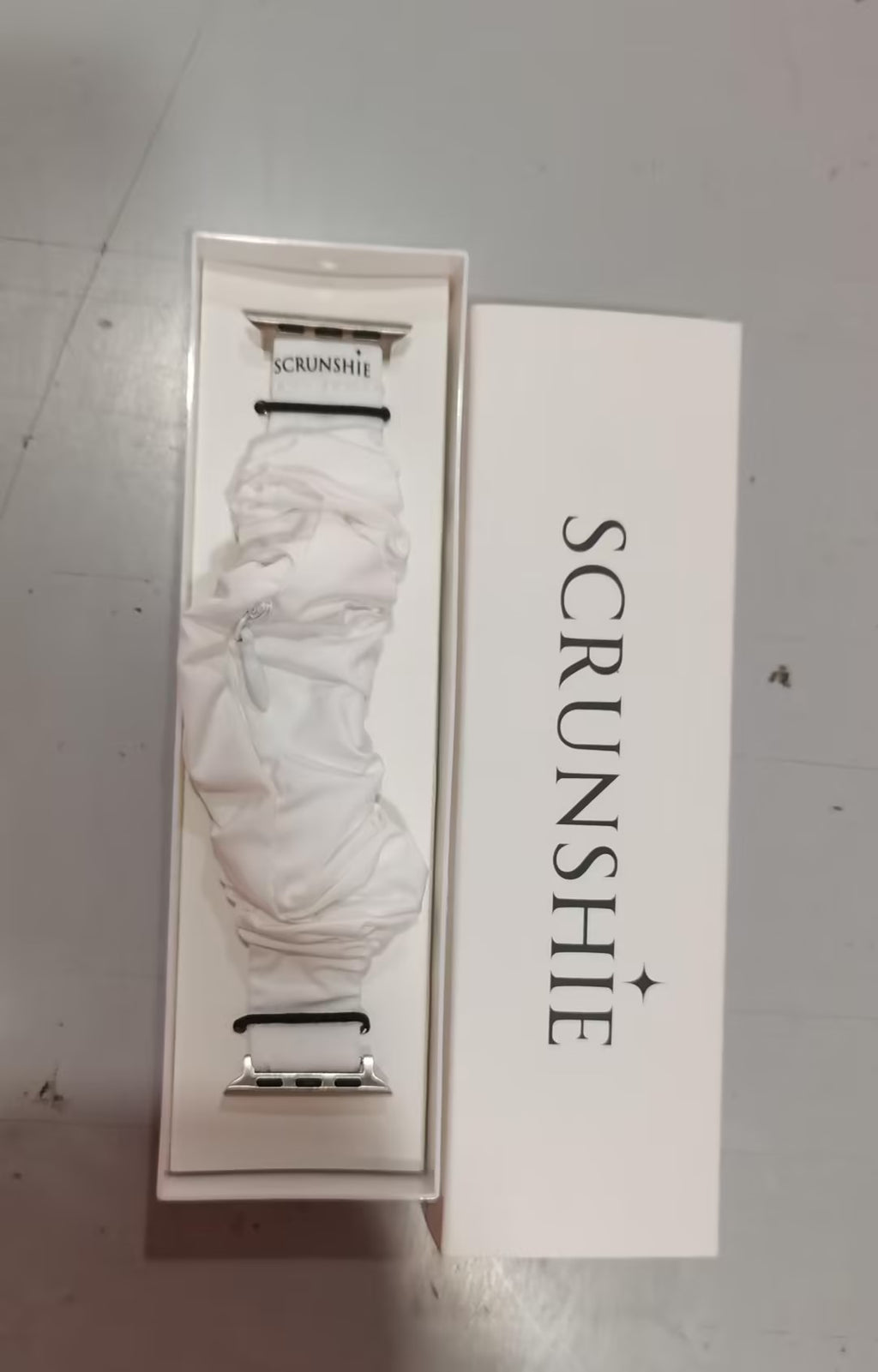 Sustainable Scrunchie Watch with Hidden Zipper Pocket