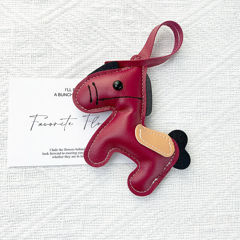 Stylish Horse Fashion Keychain Bag Charm for Crossbody Bags