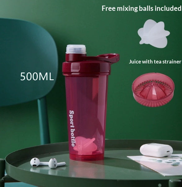 Large-capacity Portable Travel Shaker Cup - Protein Shaker Bottle