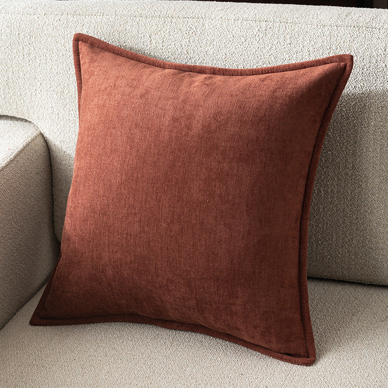 Luxurious Chenille Throw Pillow - Plush Massage Cushion