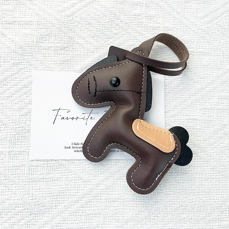 Stylish Horse Fashion Keychain Bag Charm for Crossbody Bags