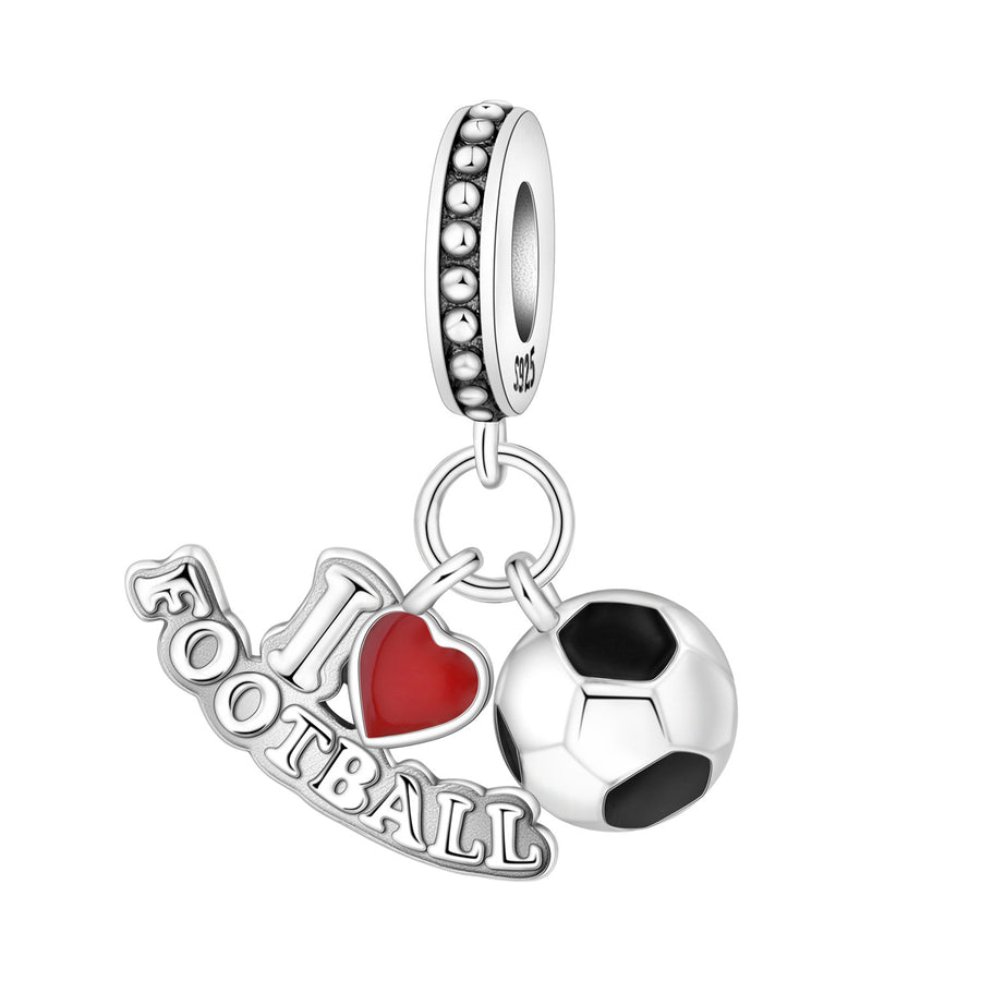 DIY Pendant Bracelet Accessories - Volleyball & Soccer Style
