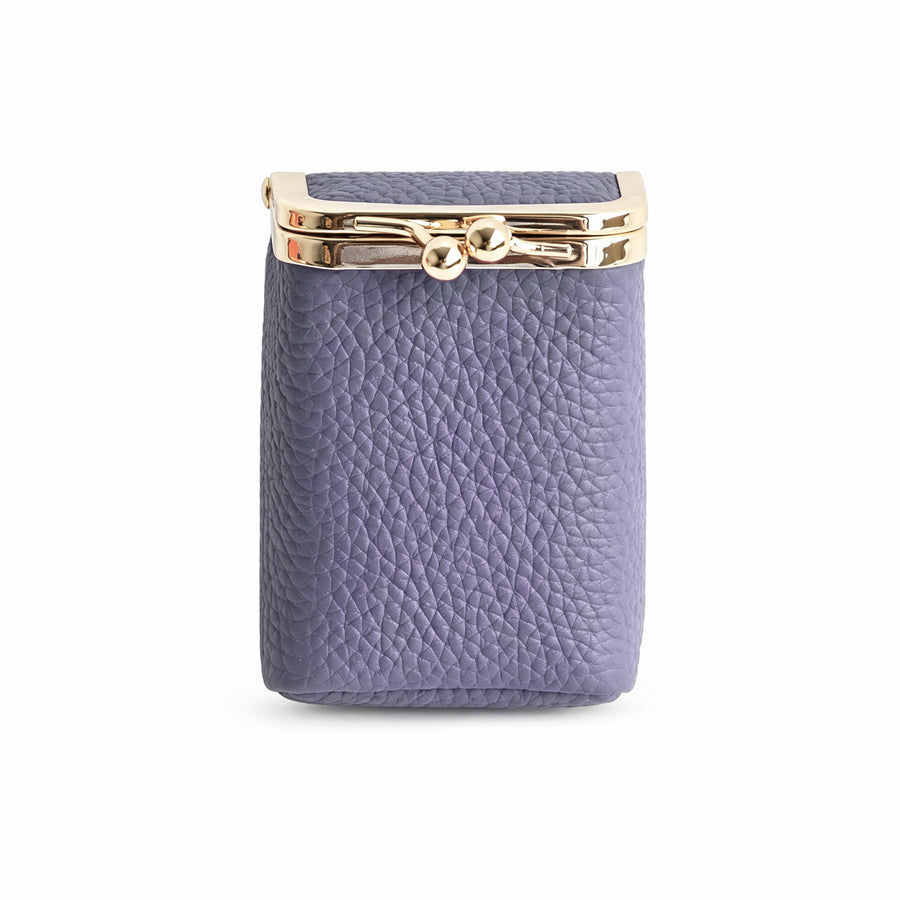 Leather Mini Red Lipstick Bag - Chic & Stylish Makeup Bag