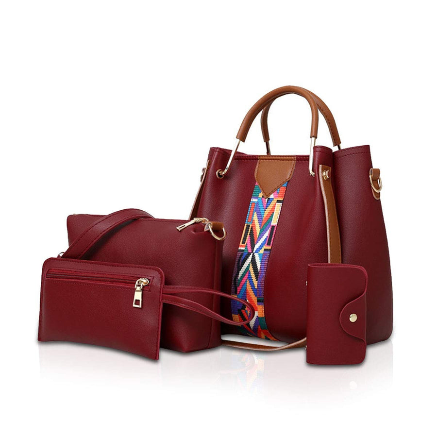 Stylish 4 Pcs Women Handbags & Wallets for Every Occasion