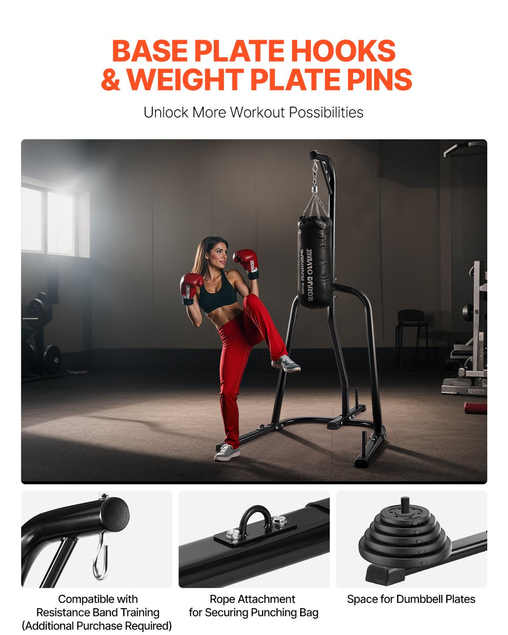 Heavy Duty Sandbag Stand for Ultimate Home Gym Workouts