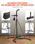 Adjustable 2 In 1 Punching Bag Stand for Home Gym Fitness