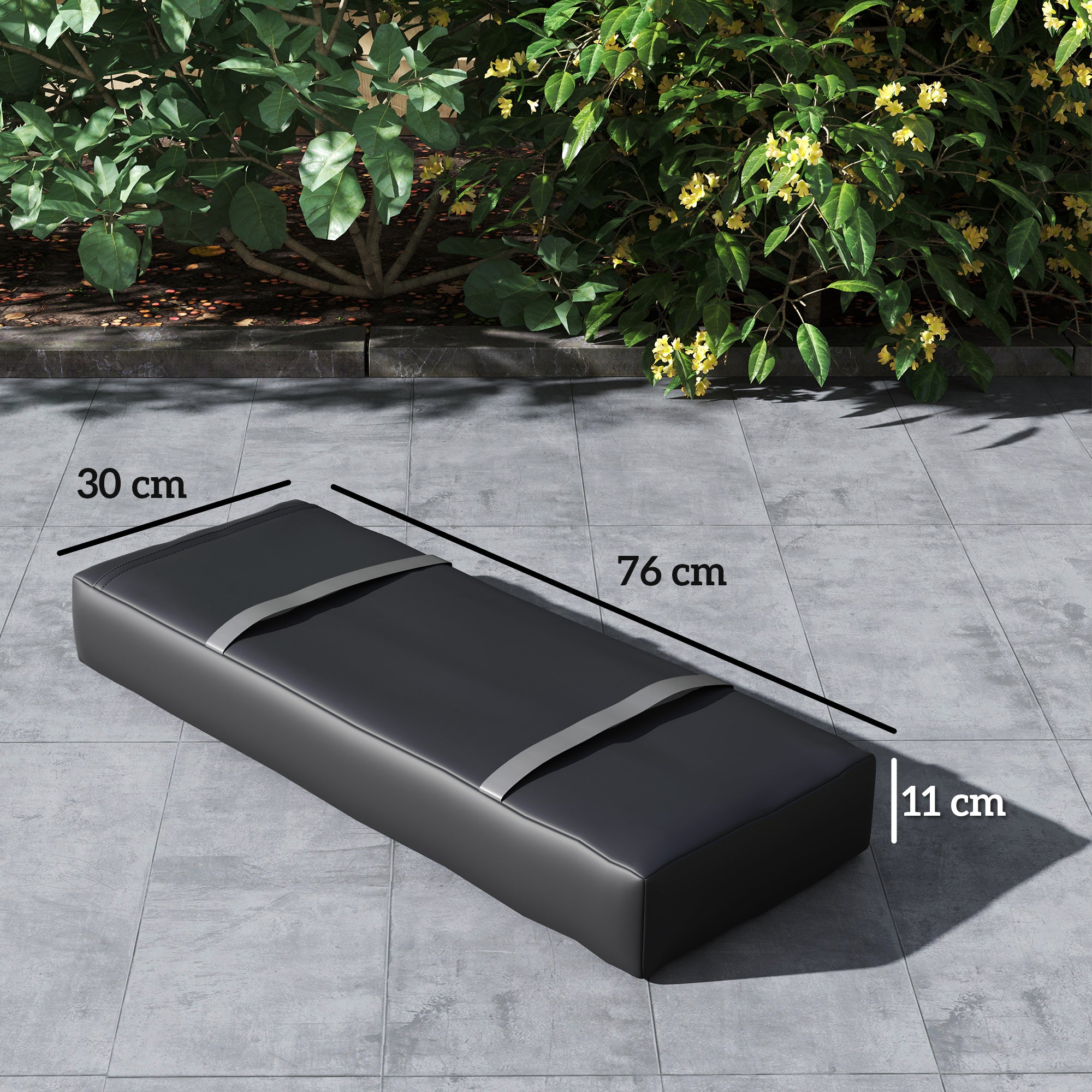 Parasol Weights Set of 2 - Fillable Sandbag Umbrella Base