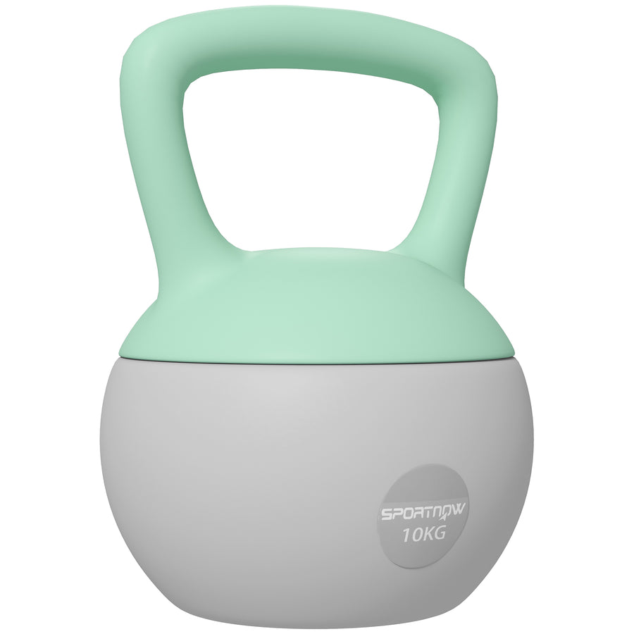 SPORTNOW 10KG Soft Kettlebell with Non-Slip Handle for Home Gym