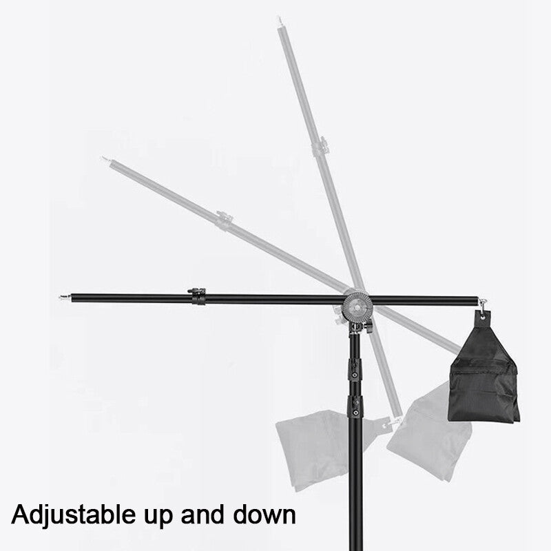 Studio Photo Video Light Stand with Sandbag Boom Arm Holder