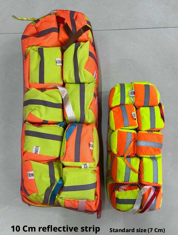 Rice Hull Sandbag - Reflective Clause - 10cm - Oxford Cloth