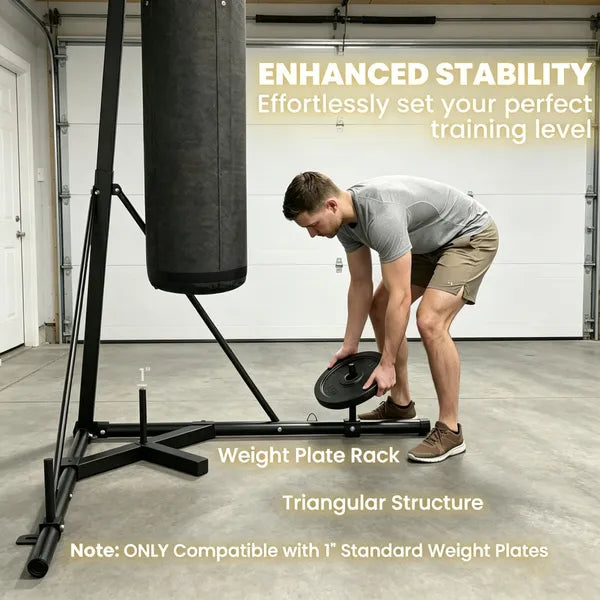 Punching Bag Stand with Sandbag for Ultimate Fitness