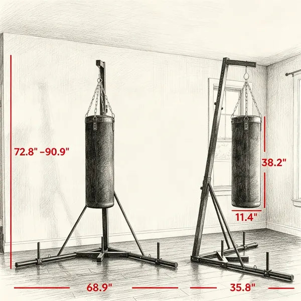 Punching Bag Stand with Sandbag for Ultimate Fitness