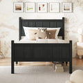 Twin Size Flat Panel Bed with Headboard & Footboard – Minimalist Design