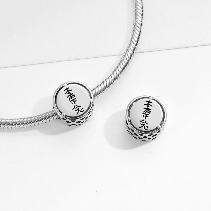 925 Sterling Silver Reiki Hon Sha Ze Sho Nen Charms for Jewelry