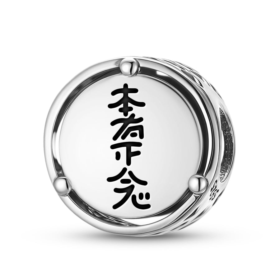 925 Sterling Silver Reiki Hon Sha Ze Sho Nen Charms for Jewelry