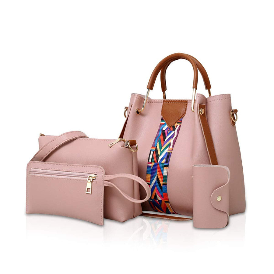 Stylish 4 Pcs Women Handbags & Wallets for Every Occasion