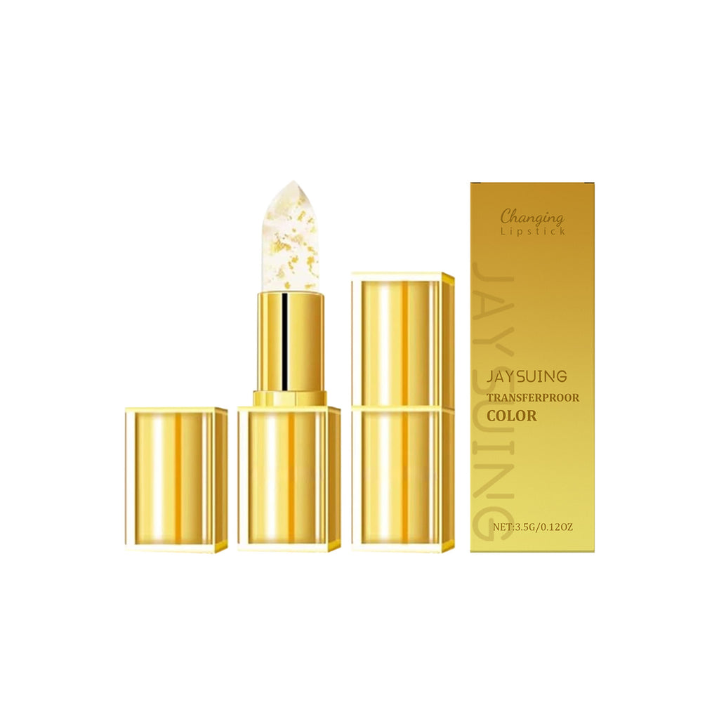 Gold Leaf Color-Changing Lip Balm for Moisturized Lips