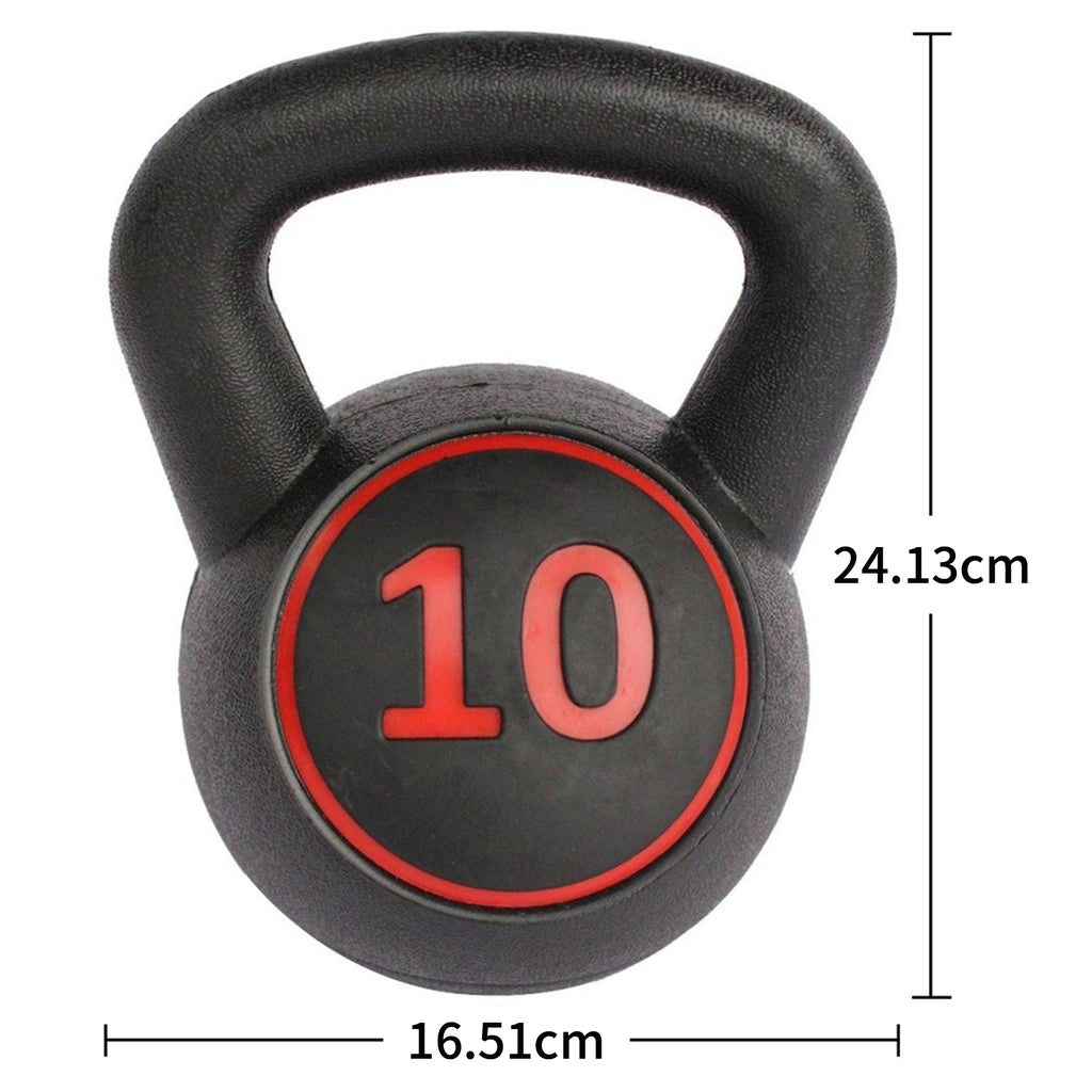 5 10 15LB Kettlebell Set for Strength Training & Fitness