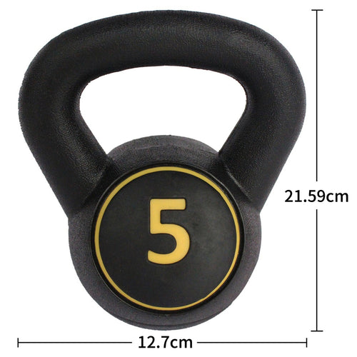 5 10 15LB Kettlebell Set for Strength Training & Fitness